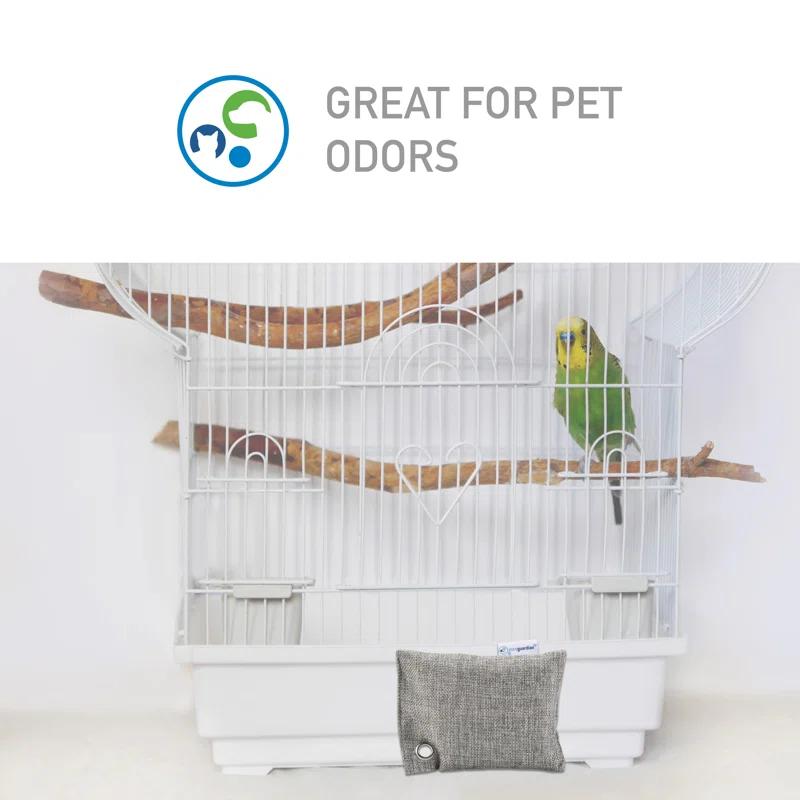 Guardian Technologies PureGuardian Air Purifying Bamboo Charcoal Bags, Eco-Friendly Natural Odor Reducer | Wayfair