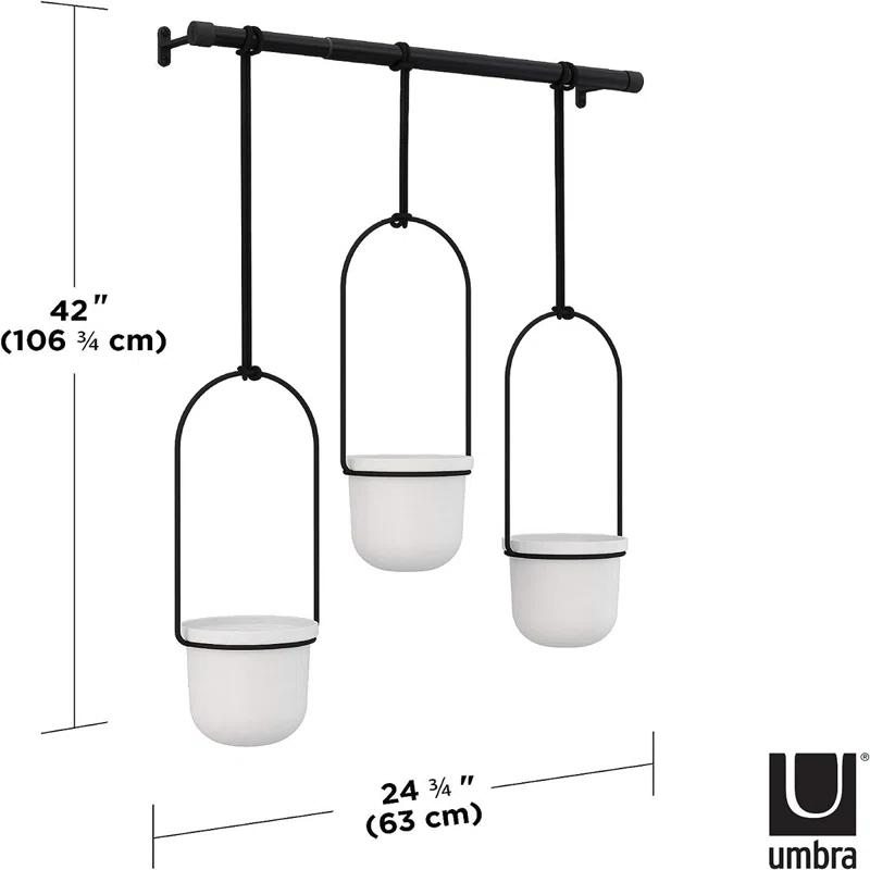Tri-Flora Hanging Planter