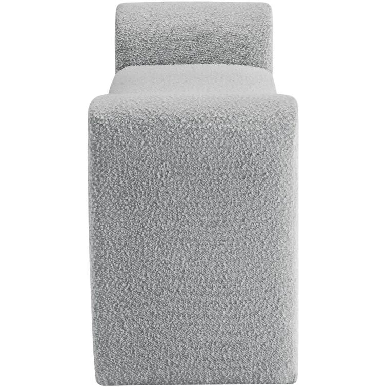 Wrought Studio™ Hiroyasu Upholstered Boucle Bench