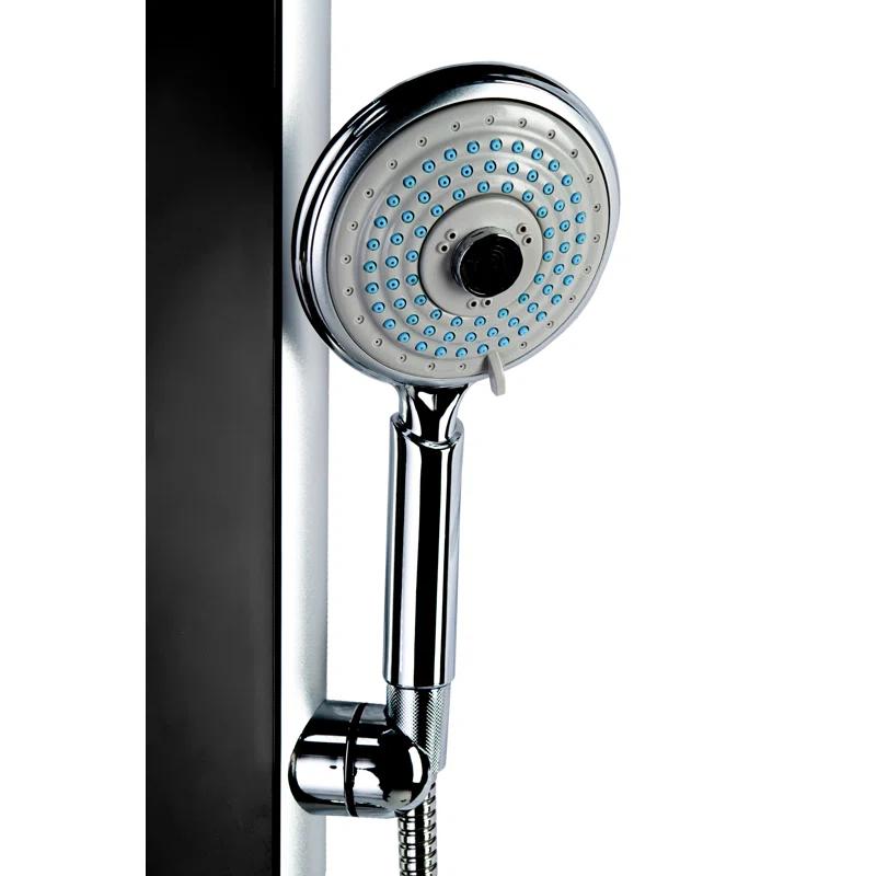 Blue Ocean SPA392B Blue Ocean 52 inch Aluminum Shower Panel With Shower Head