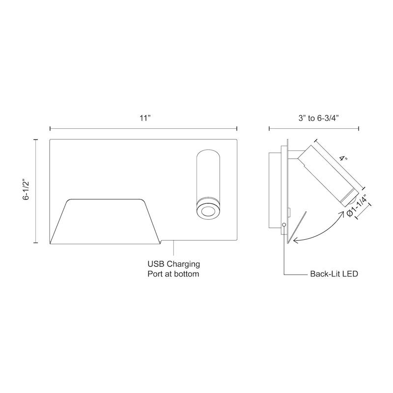 Dorchester Aluminum LED Spotlight