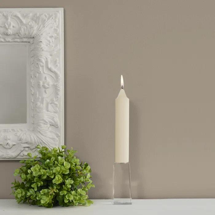 Smooth Collenette Unscented Taper Candle (Set of 4)