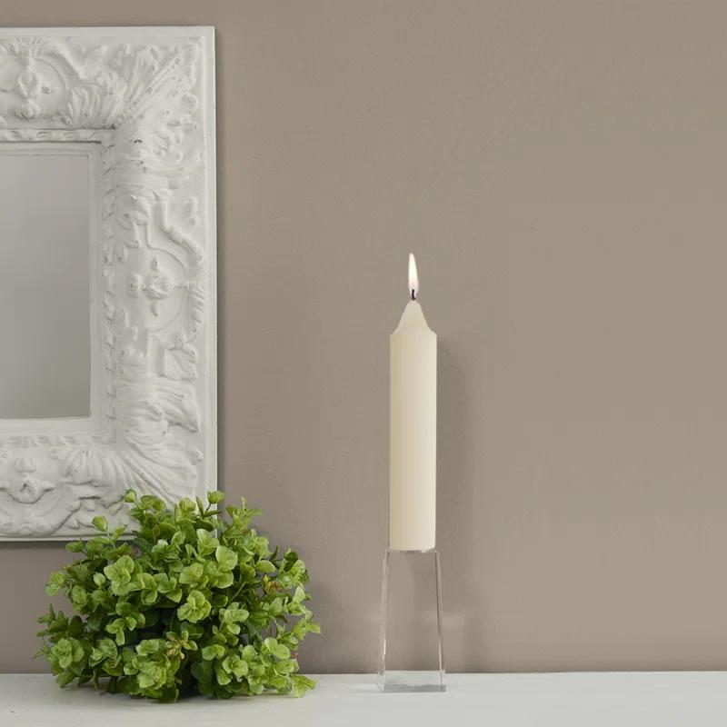 Smooth Collenette Unscented Taper Candle (Set of 4)