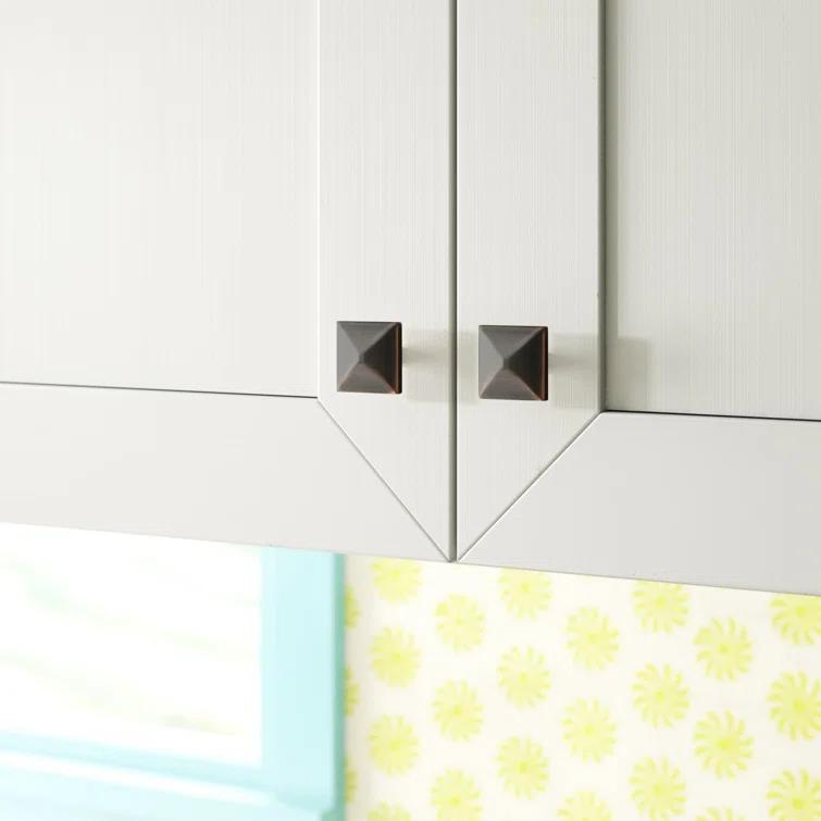 Amerock 1 1/8" Length Square Knob Multipack (Set of 10)