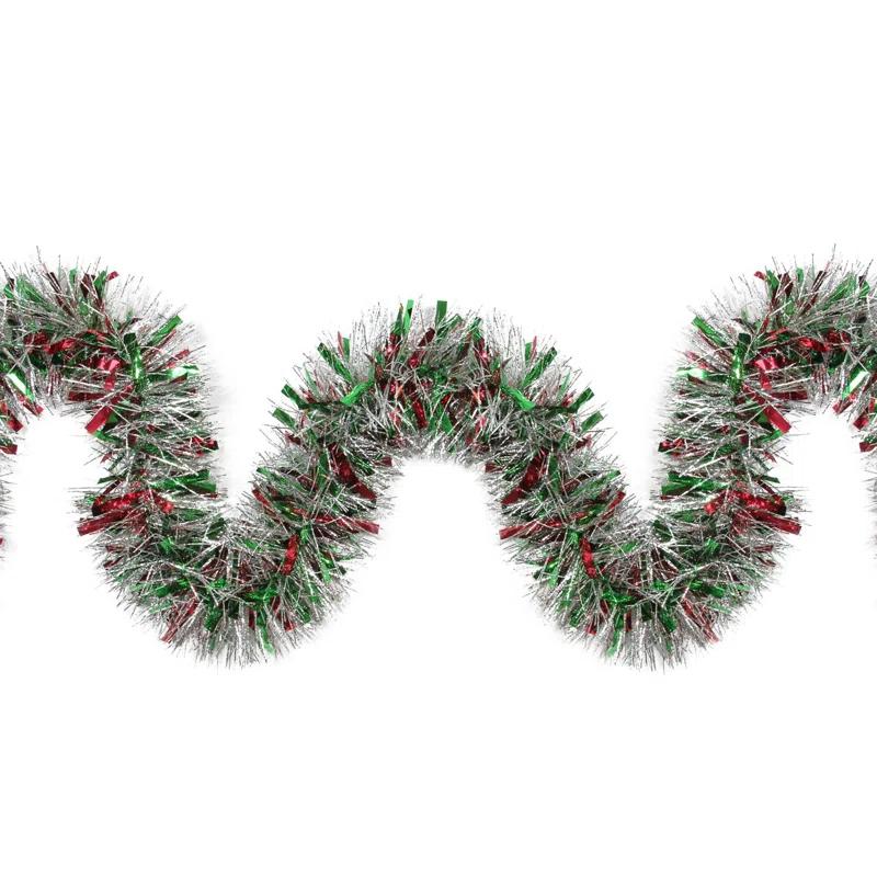 Northlight Seasonal 12' x 4" Tinsel Christmas Garland - Unlit