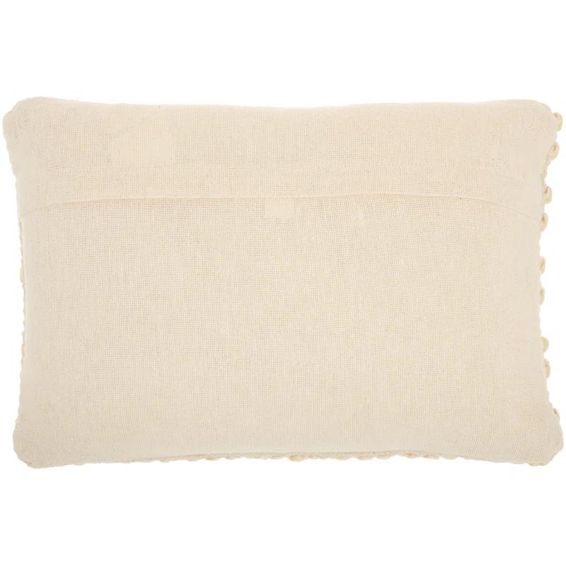 Mina Victory Striped Throw Pillow With Texture