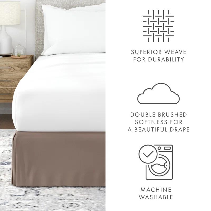 IEnjoy Home Simply Soft™ Bed Skirt