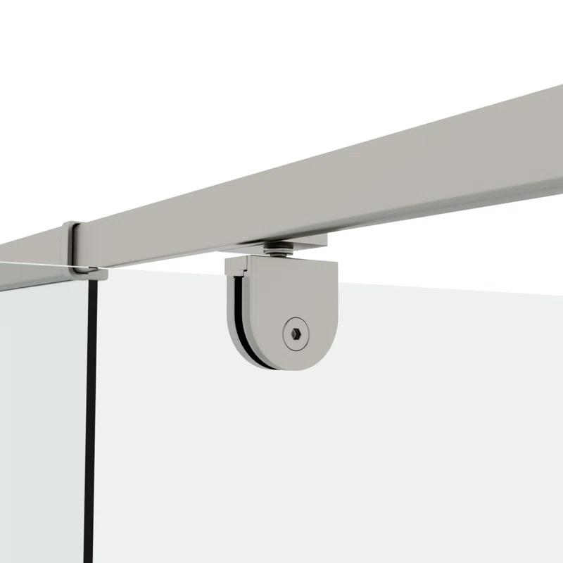 RAY'S RUGS & FLOORING LLC 12RRFR142461LTS 38-42" W x 71" H Pivot Frame Sliding Shower Door with 6mm Tempered Glass