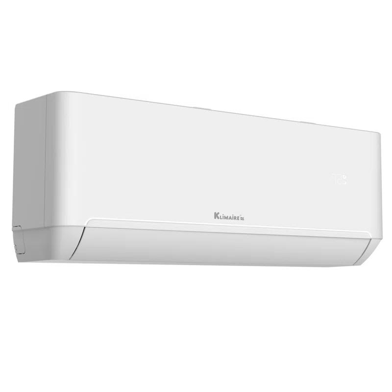 Klimaire 12000 BTU Wi-Fi Connected Ductless Mini Split Air Conditioner for 550 Square Feet with Heater and Remote Included | Wayfair