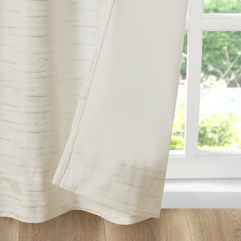 510 Design Colt Room Darkening Poly Velvet Rod Pocket/Back Tab Curtain Panel Pair (Set of 2)