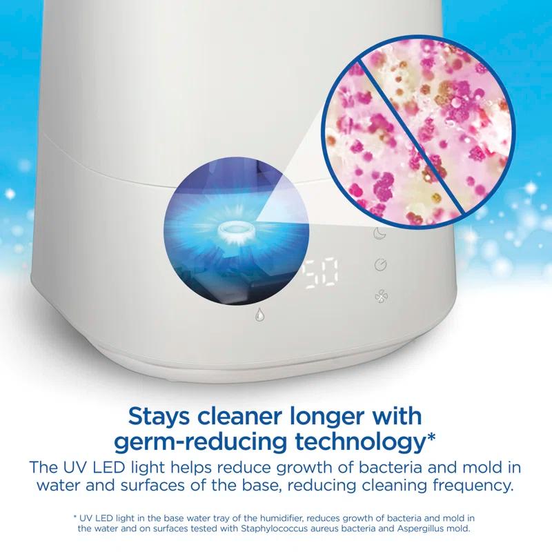 Clorox Clorox Cool Mist Ultra Clean Cool Mist Humidifier With UV Led Light