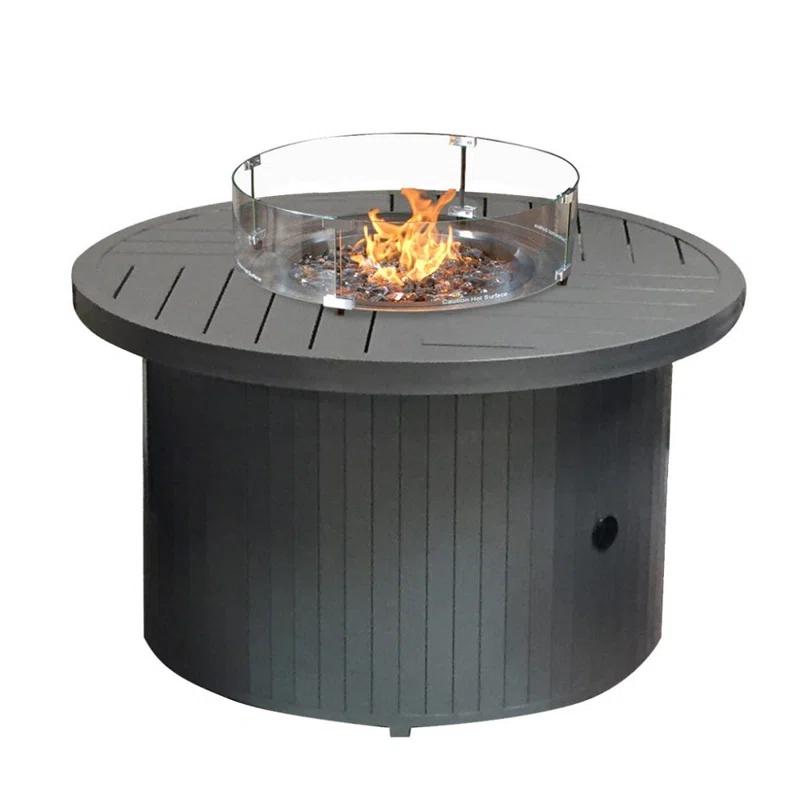 AZ Patio Heaters 22'' Round Glass Fire Pit Accessory