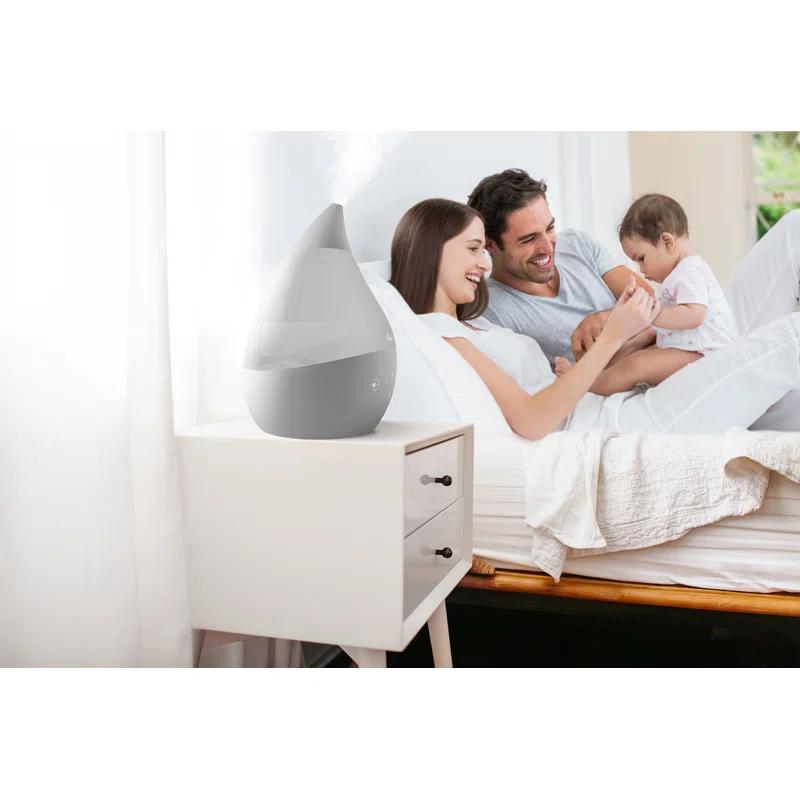 Crane USA Drop 2.0 , 4-in-1 Cool-Mist Humidifier with Aroma Tray & Sound Machine