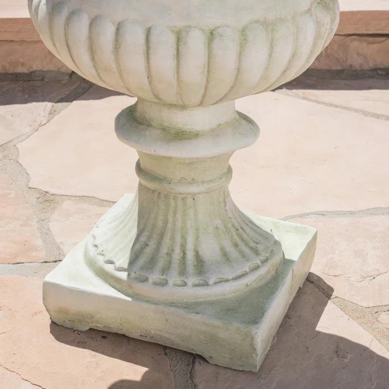 Fleur De Lis Living Exquisite Decorative Urn for Transforming Outdoor Spaces into Paradise