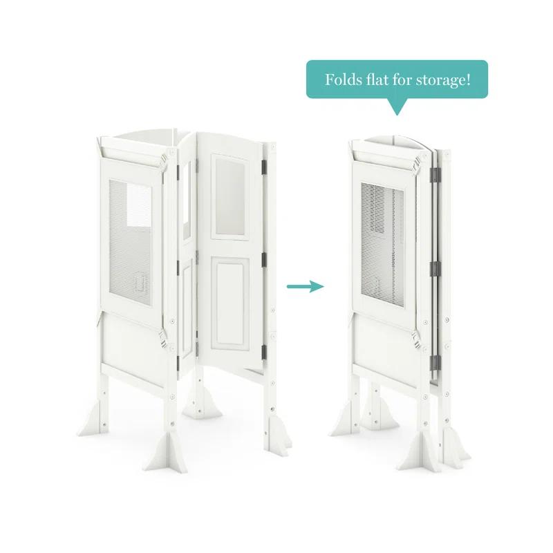 Martha Stewart Martha Stewart Living & Learning Kids' Kitchen Helper Foldable Step Stool