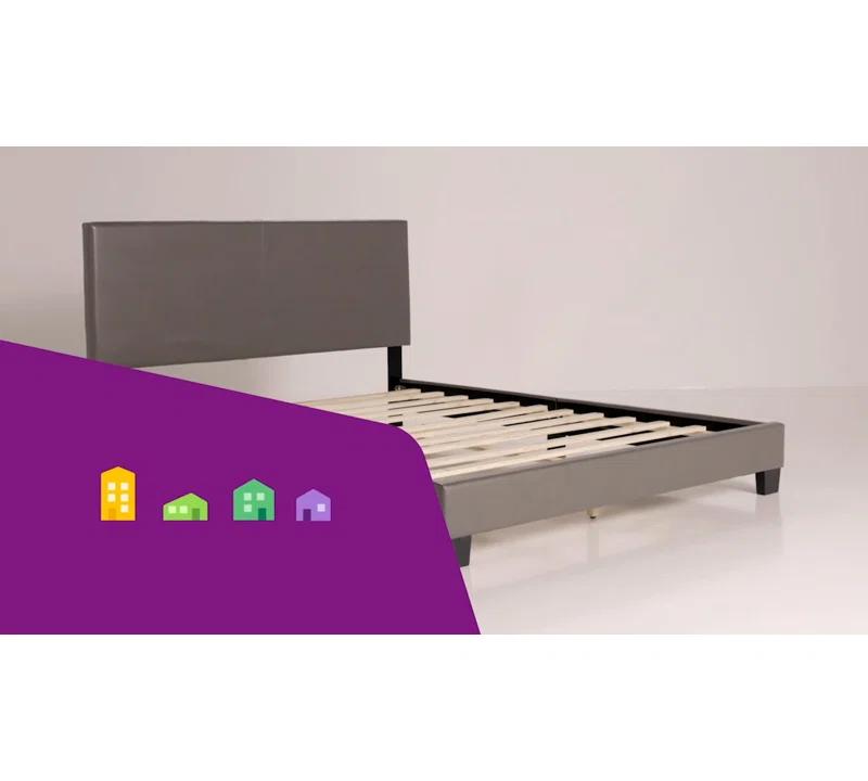 Wade Logan® Cuomo Platform Bed