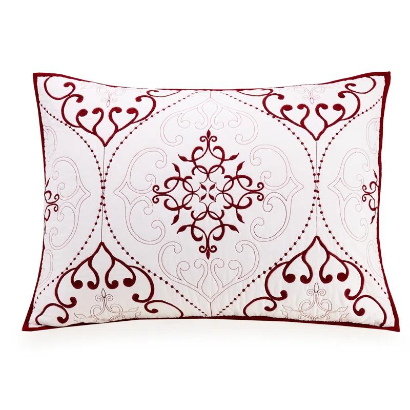 Modern Heirloom Chambers 3-Piece Embroidered Quilt Set