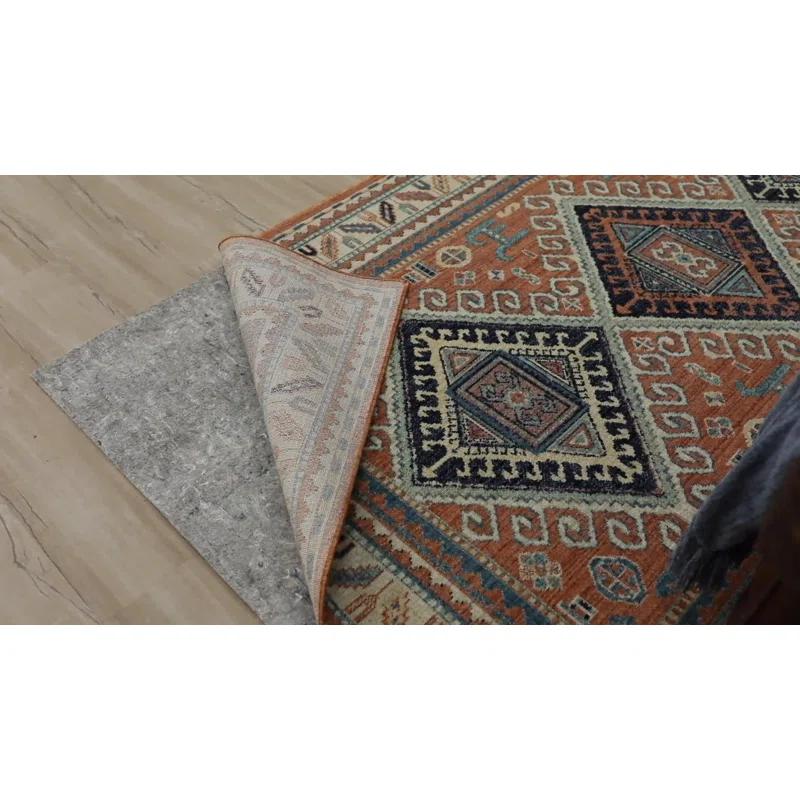 Karastan 5'x8' Reversible Pet Proof Rug Pad Gray