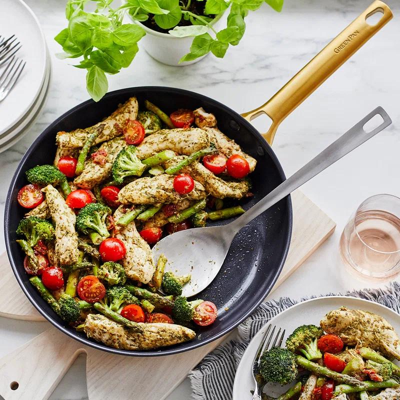 GreenPan ™ Reserve Black 2-Piece 10" and 12" Ceramic Non-Stick Frying Pan Set