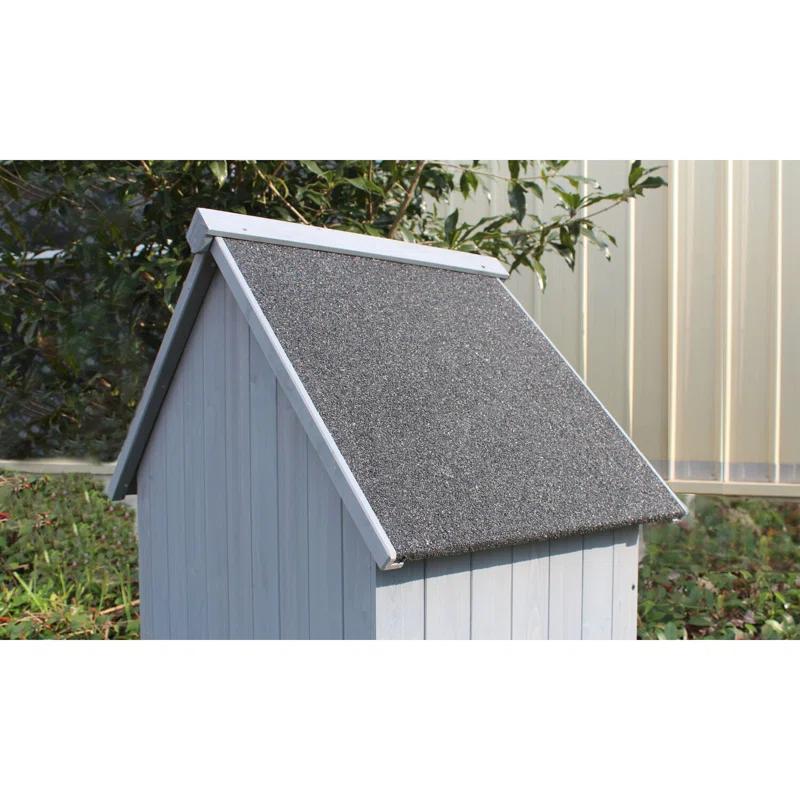 Hanover 2 ft. 5 in. W x 2 ft D Solid Wood Storage Shed