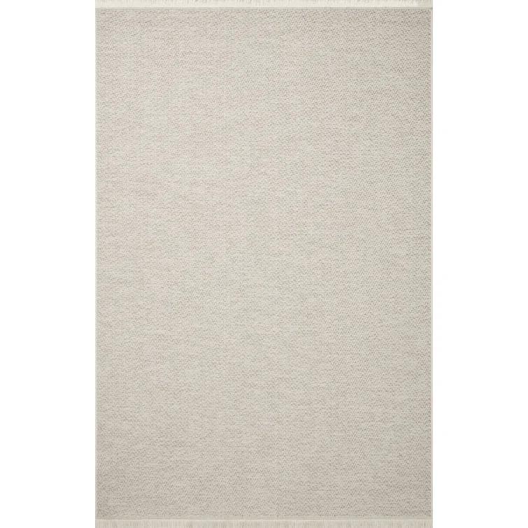 Amber Lewis x Loloi Amber Lewis x Loloi Malibu Ivory / Dove Indoor / Outdoor Area Rug
