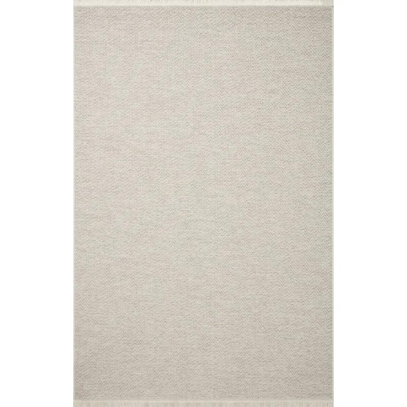 Amber Lewis x Loloi Amber Lewis x Loloi Malibu Ivory / Dove Indoor / Outdoor Area Rug