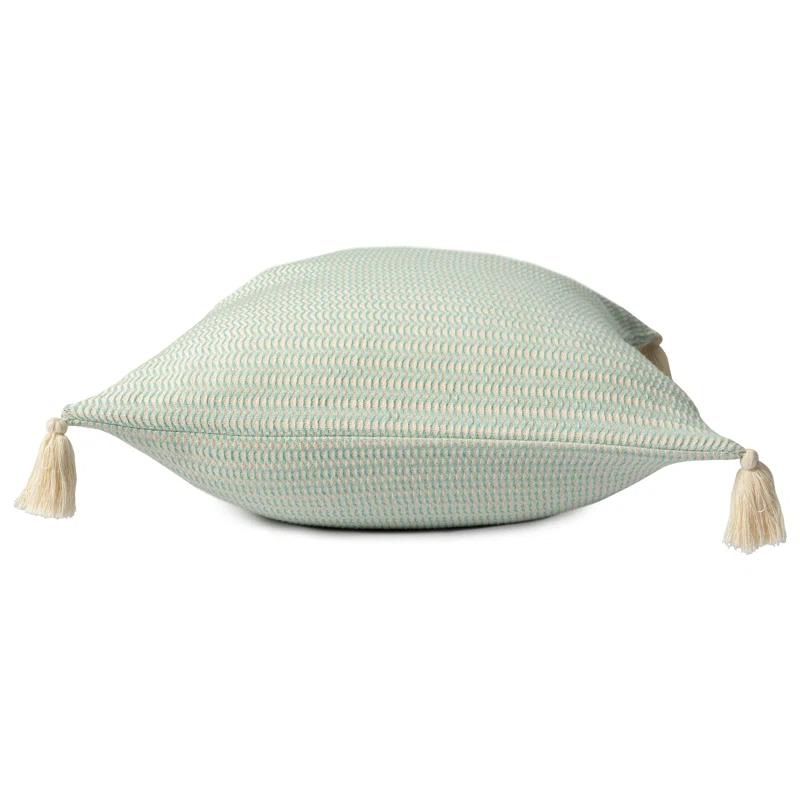 Birch Lane™ Effa Brenly Turkish Cotton Striped Square Throw Pillow