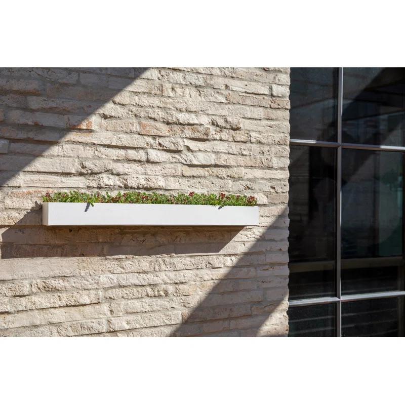 Veradek Geo Series Plastic Trough Hanging Planter