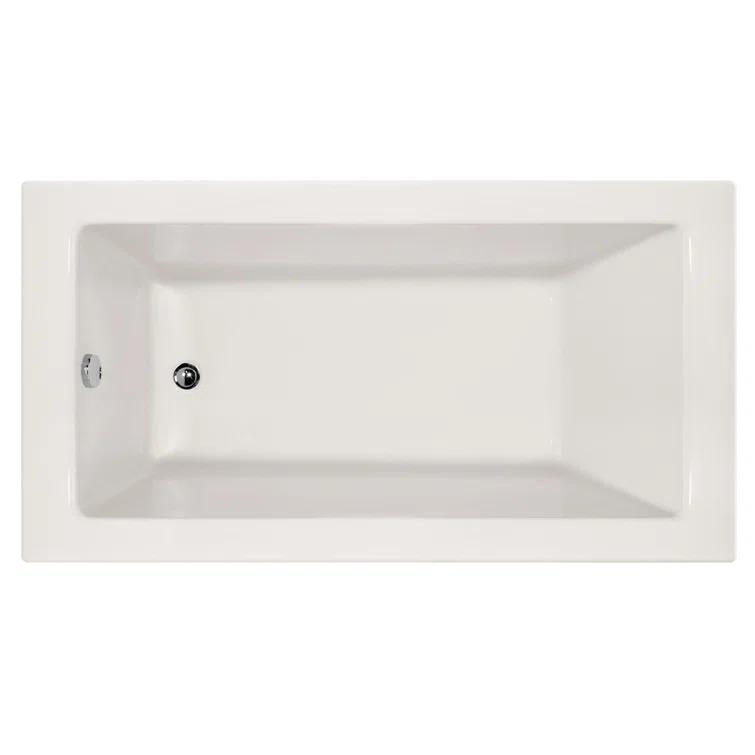 Hydro Systems Sydney 66" x 32" Alcove Soaking Acrylic Bathtub | Perigold