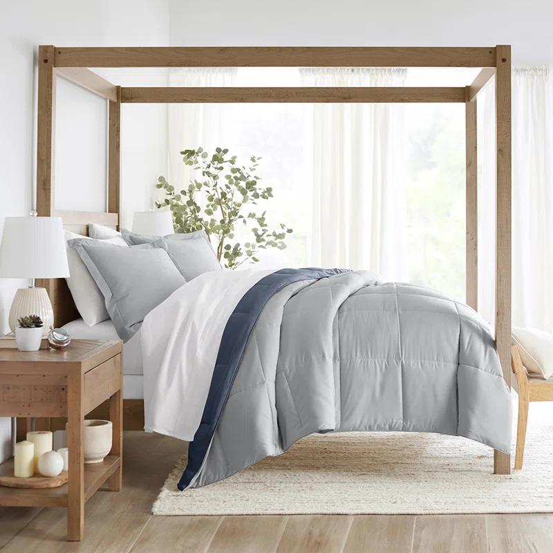 Becky Cameron Reversible Down-Alternative Comforter Bedding Set