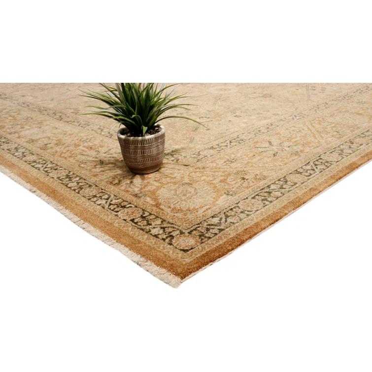 Pasargad Baku Hand Knotted Wool Washable Oriental Indoor Rug