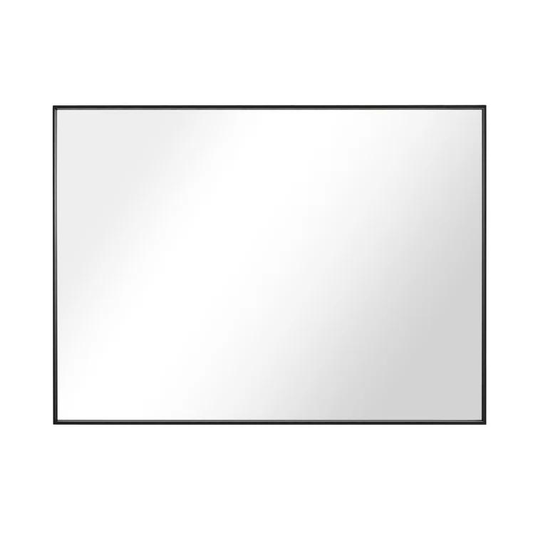 Ledel Modern & Contemporary Rectangle Bathroom Vanity Mirror Metal Framed Wall Mirror