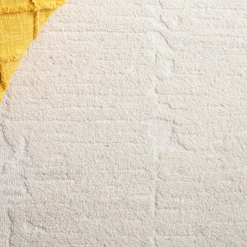 Safavieh Casablanca 470 Hand Tufted Wool Pile Solid Color Rug