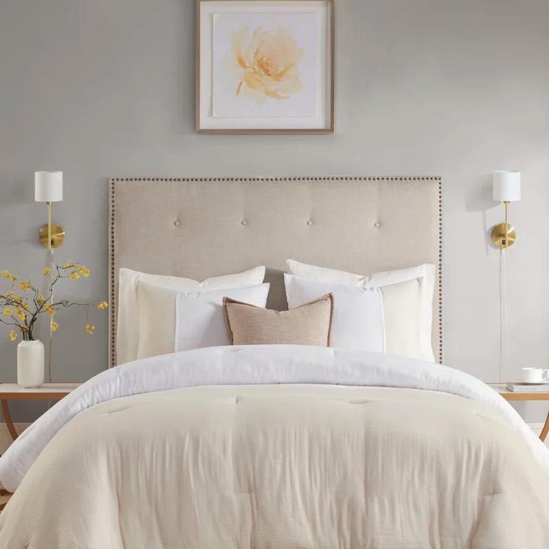 Hampton Hill Conway Metal Wall Sconce with Cylinder Shade (Set of 2)
