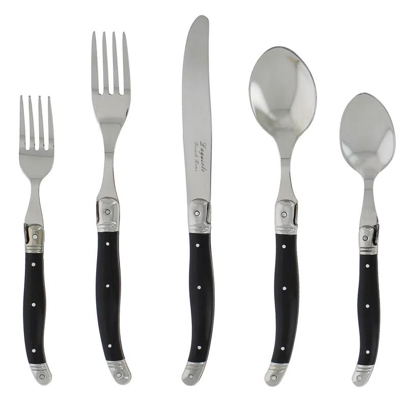 Hixon Stainless Steel Flatware - Set of 20