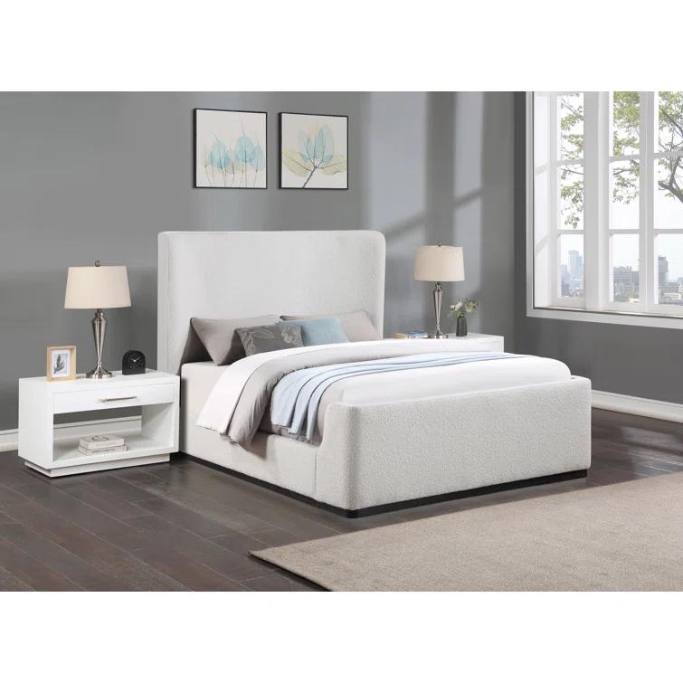 Wrought Studio™ Itzik Upholstered Panel Bed