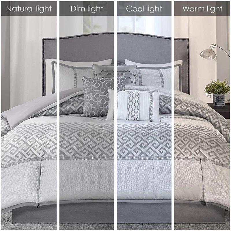 Madison Park Bennett 7 Piece Jacquard Comforter Set