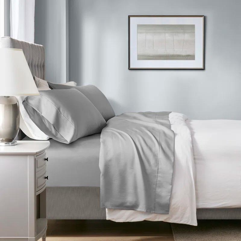 Beautyrest Beautyrest 1000 Thread Count HeiQ Smart Temperature Cotton Blend 4-Piece Sheet Set