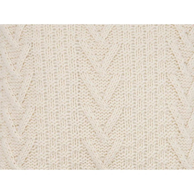 EverGrace Ratree Chunky Reversible Throw Pillow