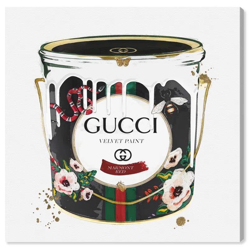 Oliver Gal Prints " Large Fashion And Glam Velvet Marmont Can "