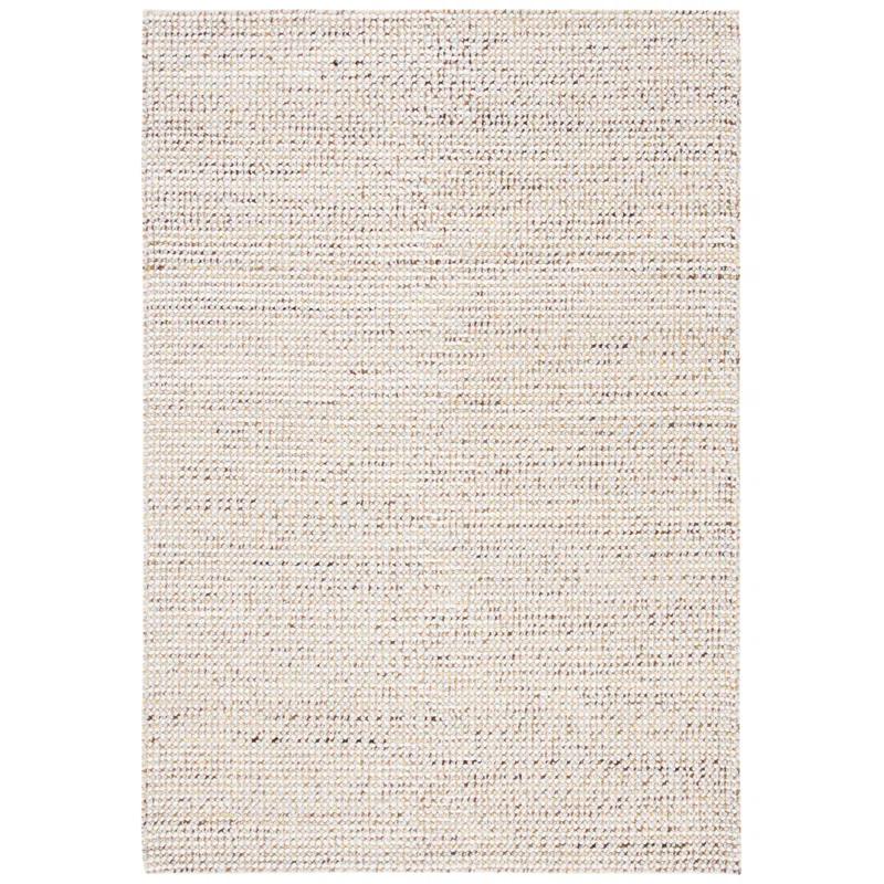 Latitude Run® Vermont Hand Woven Wool Solid Color Rug