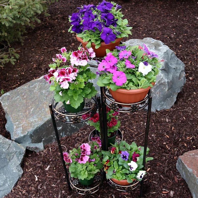 SunnyDaze Decor Metal Weather Resistant Plant Stand