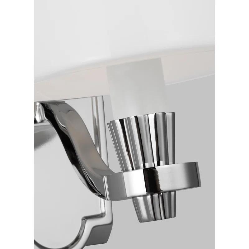 Isla Single Alabaster Dimmable Bath Sconce