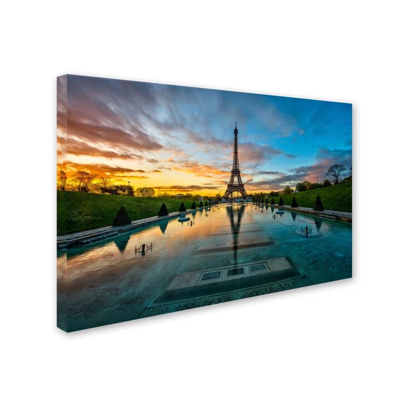 " Sunrise In Paris " by Mathieu Rivrin