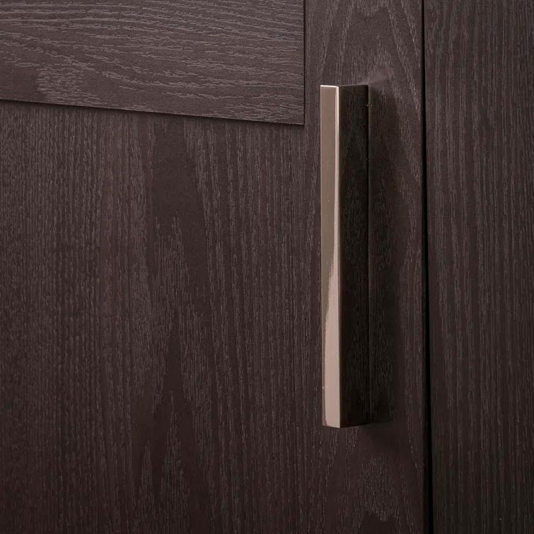 Hickory Hardware Streamline Kitchen Cabinet Handles, Solid Core Drawer Pulls for Cabinet Doors, 5-1/16" (128mm) (Set of 10)