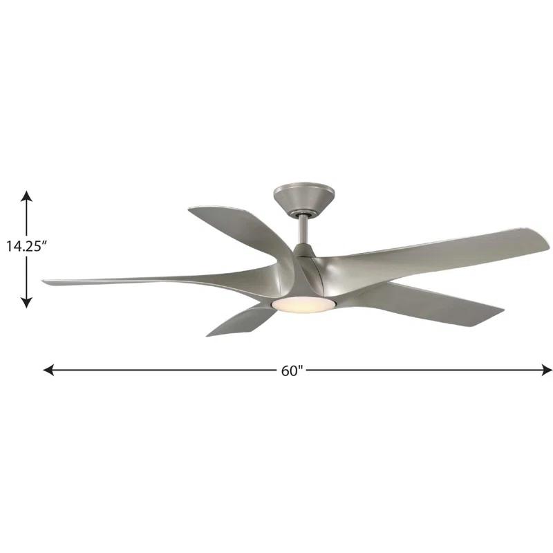 Progress Lighting 60'' Ceiling Fan with LED Lights