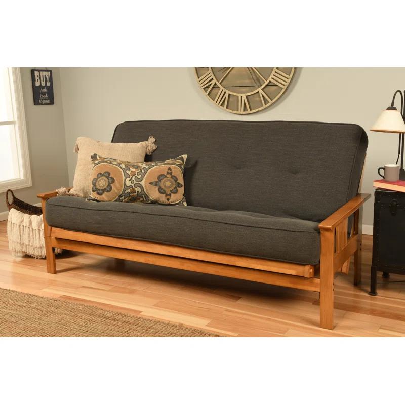 The Twillery Co.® Aviva 7" Cotton and Foam Full Size Futon Mattress, Frame Not Included