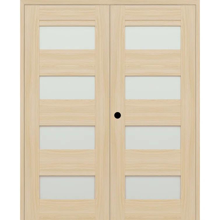 Belldinni Avon Solid + Manufactured Wood without Installation Hardware Kit Prehung Door