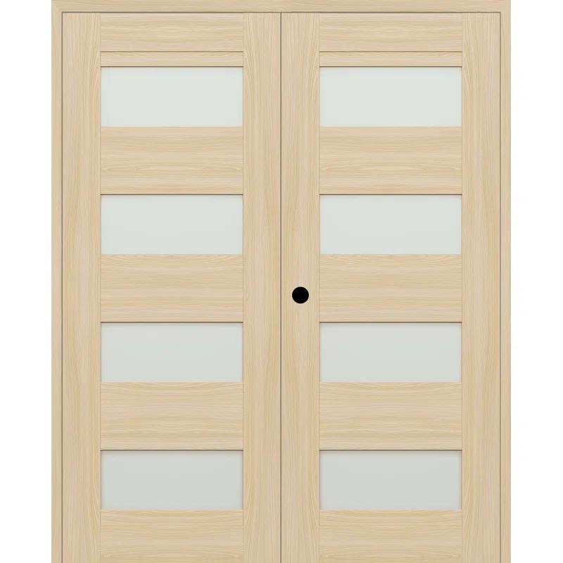 Belldinni Avon Solid + Manufactured Wood without Installation Hardware Kit Prehung Door