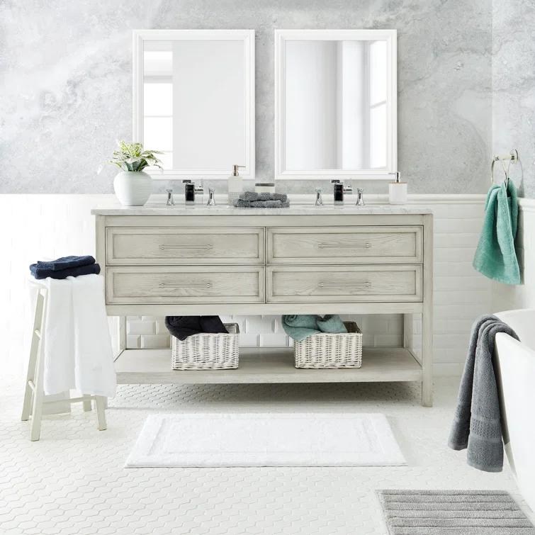 Nautica Bath Peniston Nautica Peniston Solid Cotton Bath Rug Runner